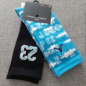 Jordan Lightweight Crew Kids Socks ( 2pk )
